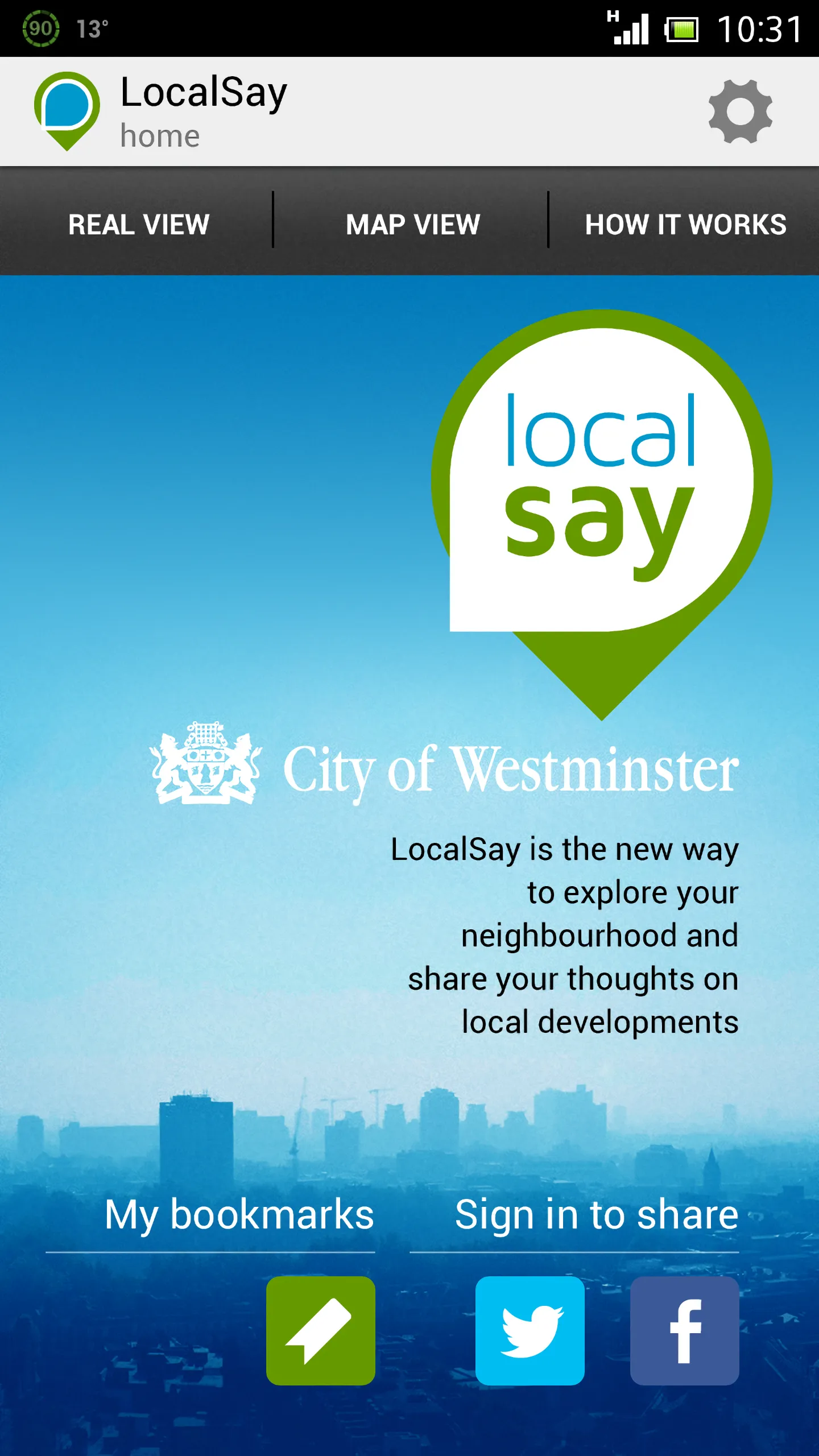 LocalSay app for City of Westminster
