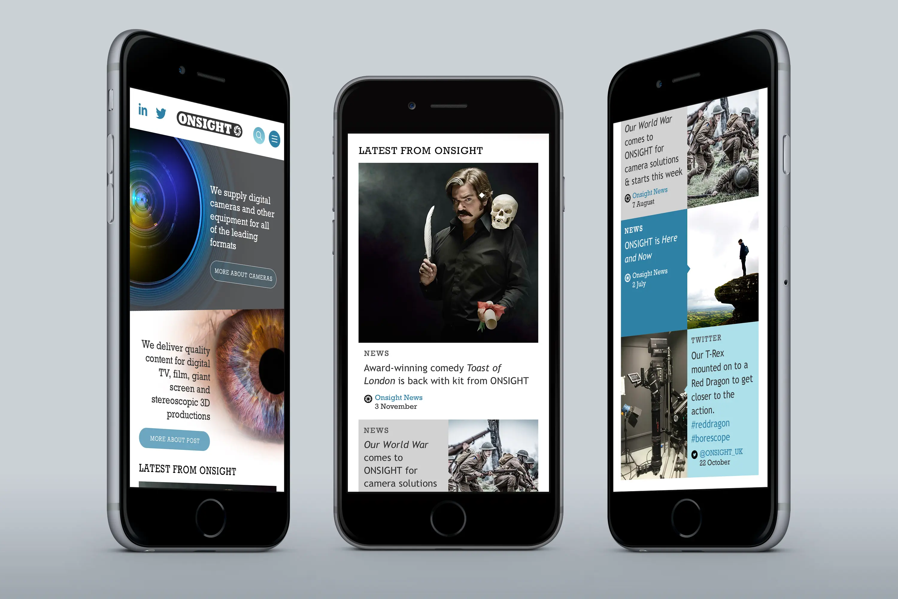 Onsight website concept