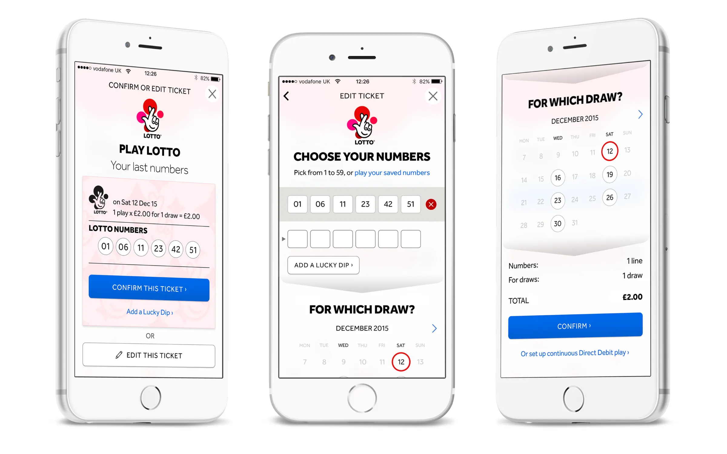 National Lottery future vision app