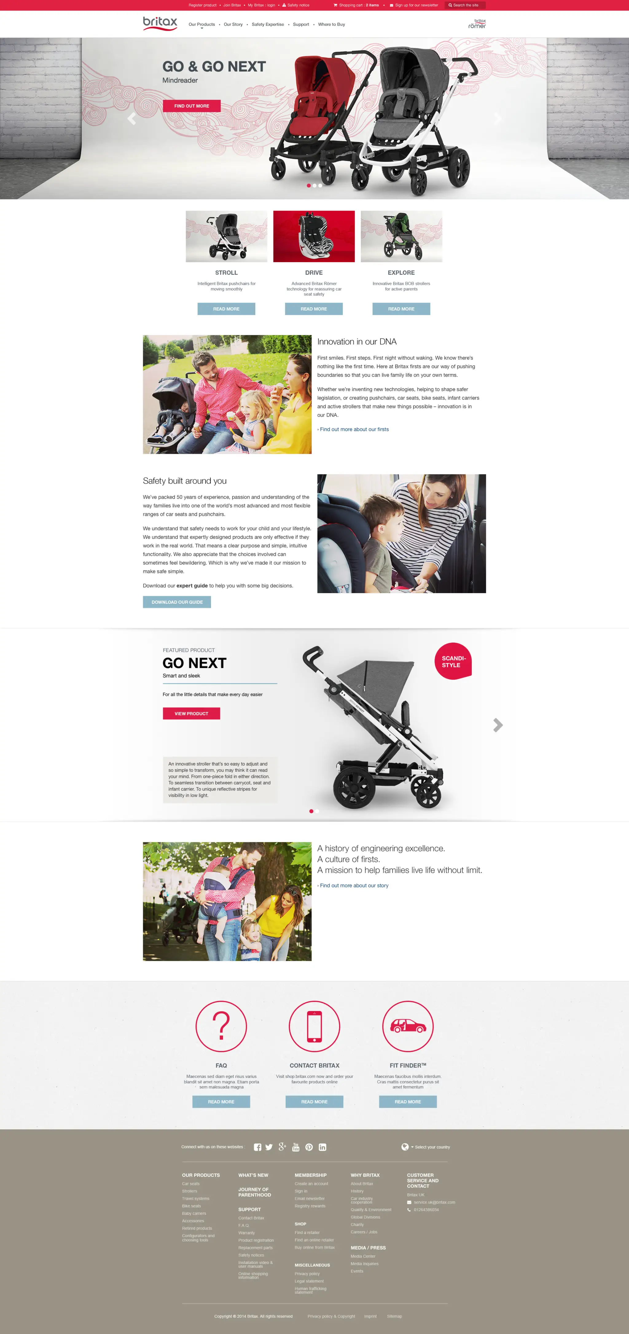Britax website