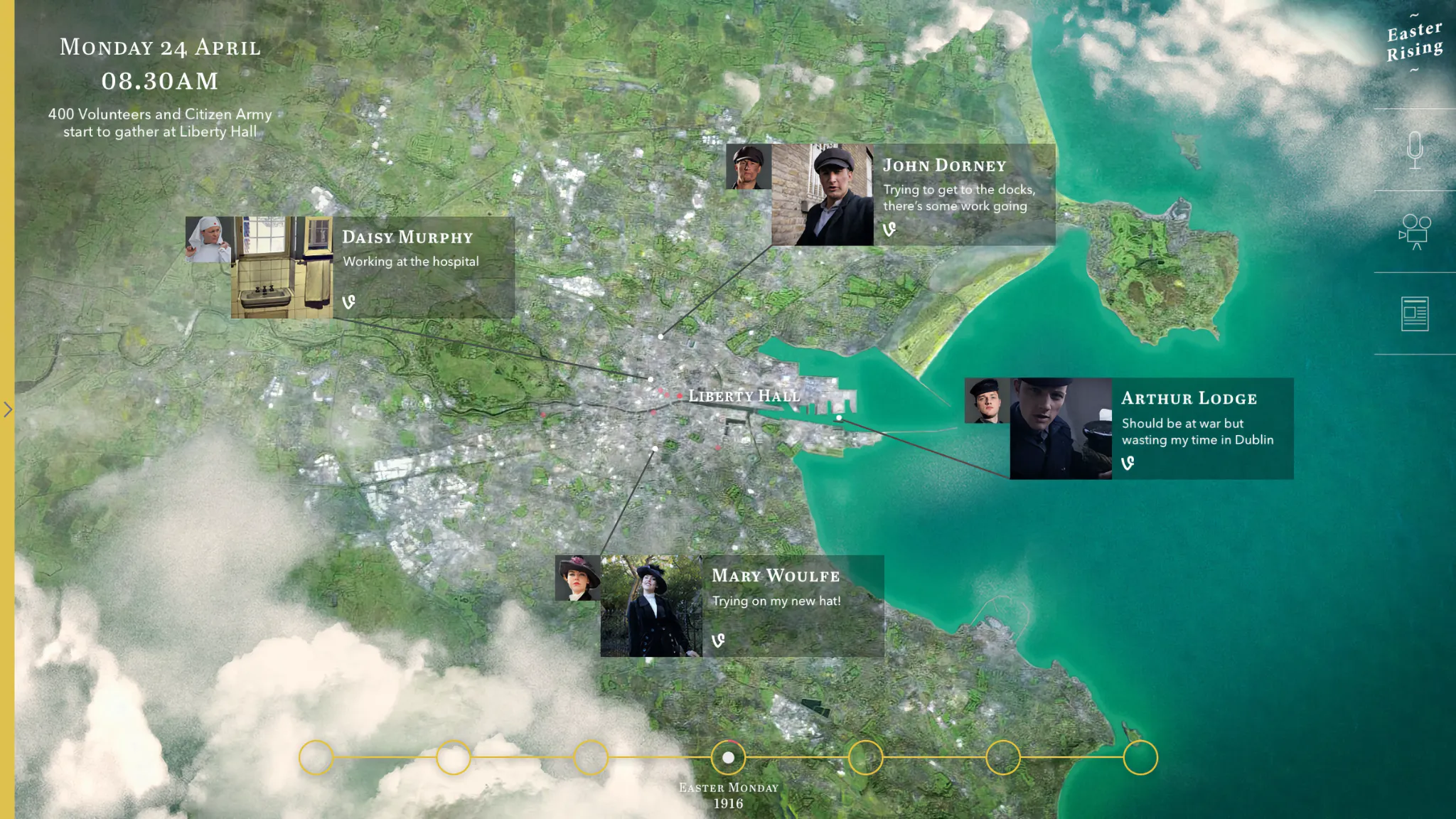 Easter Rising 1916 immersive experience