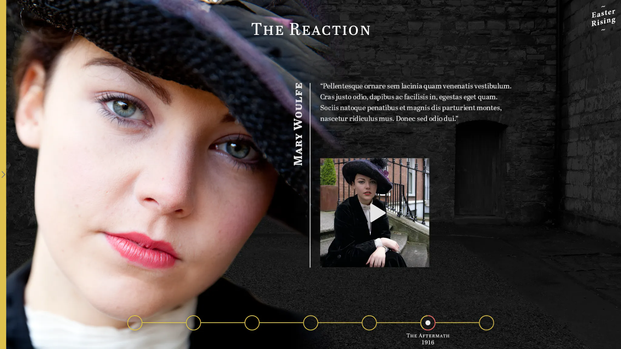Easter Rising 1916 immersive experience