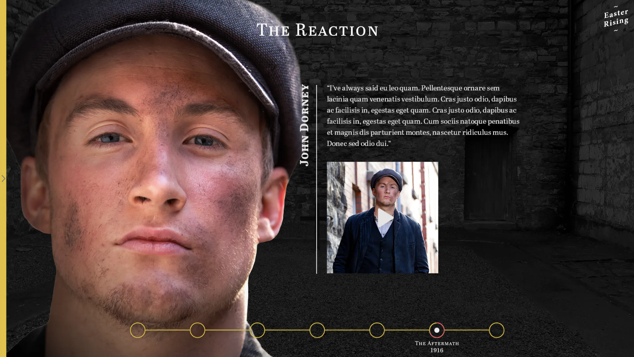 Easter Rising 1916 immersive experience