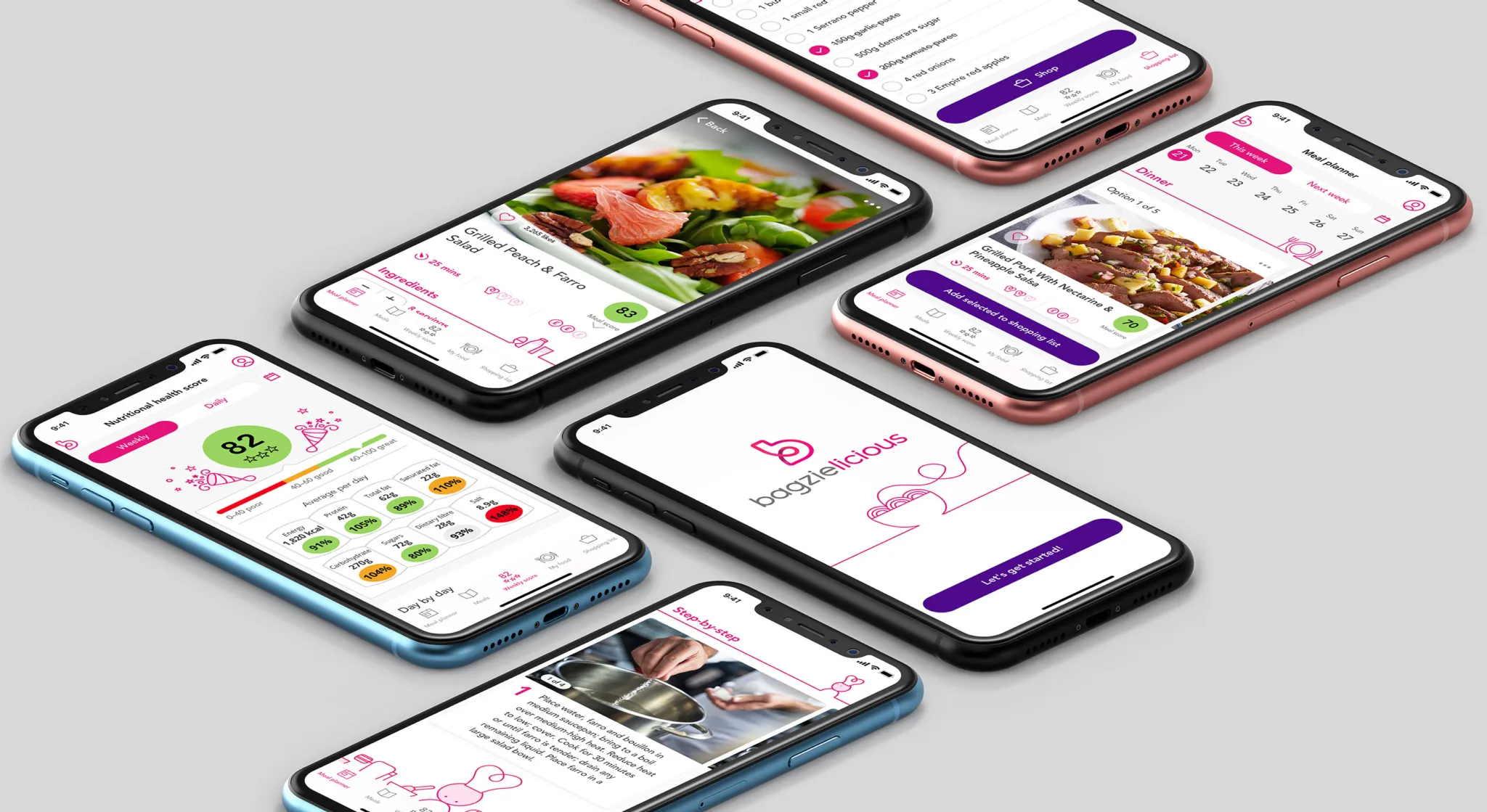 Healthy eating app