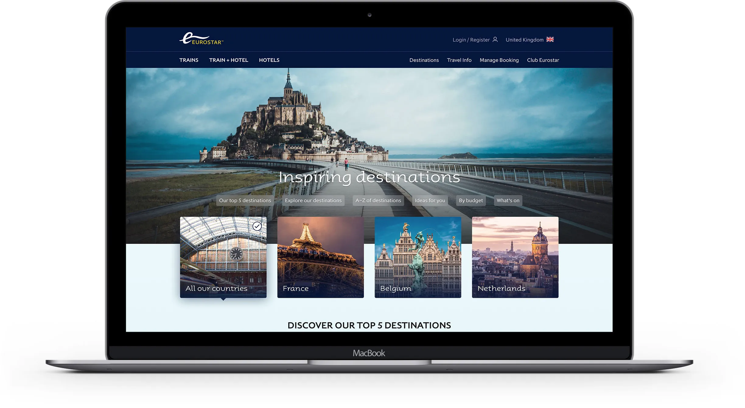 Eurostar Inspiring Destinations