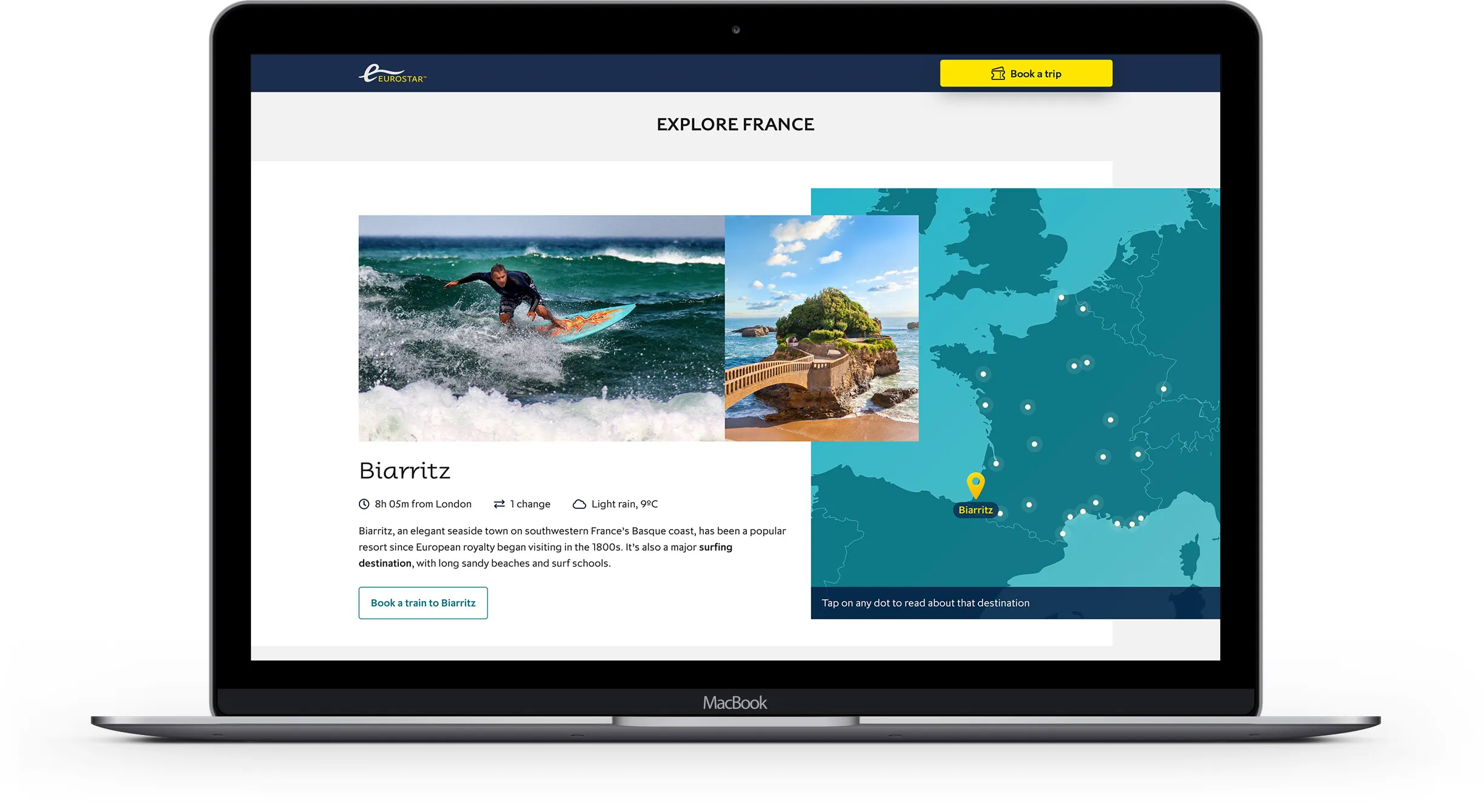 Eurostar Inspiring Destinations - explore France