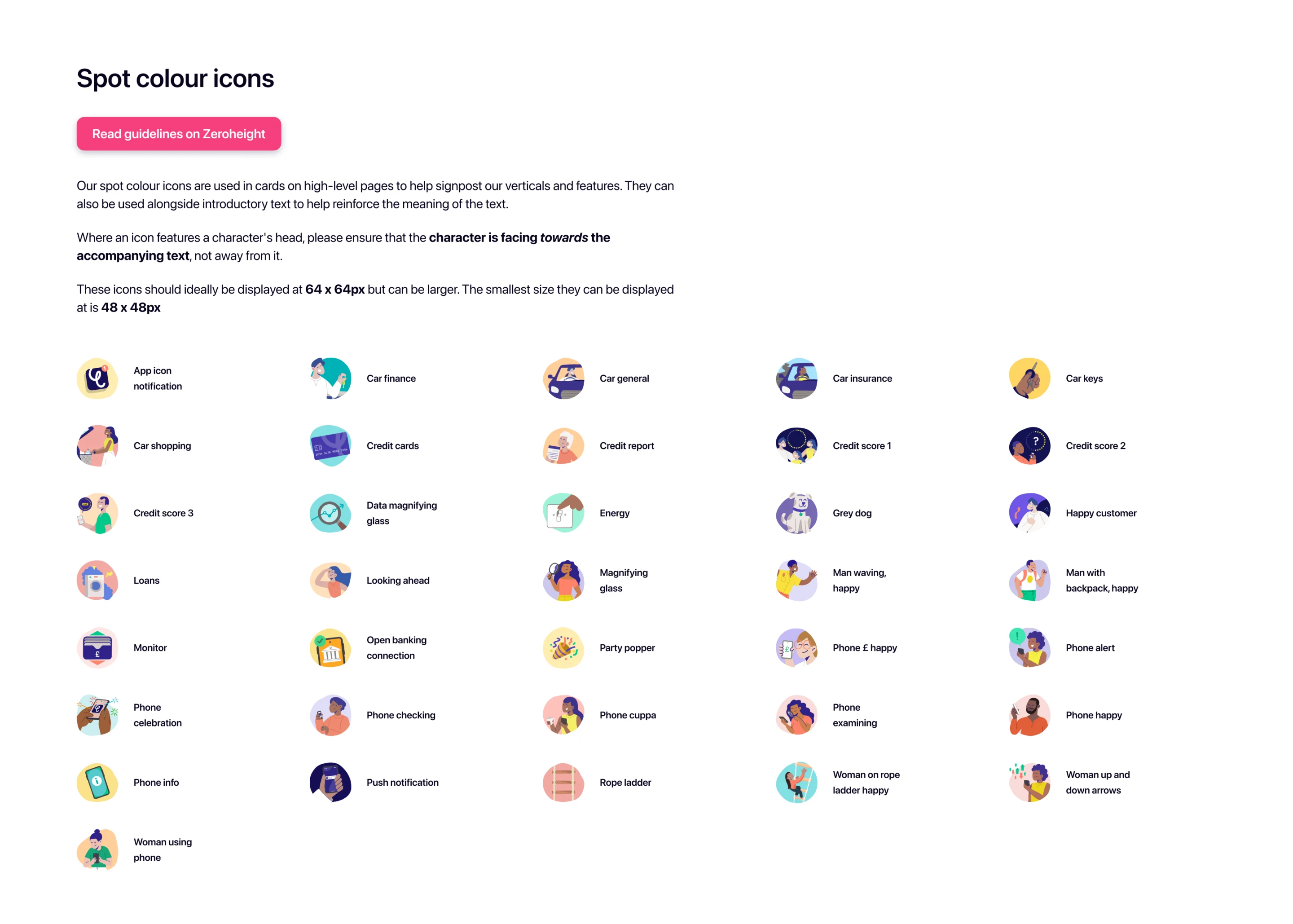 Colour icons from the shared UI library